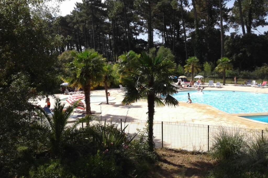 T2 Antigua Ondres Plage Avec Piscine Et Tennis Екстериор снимка