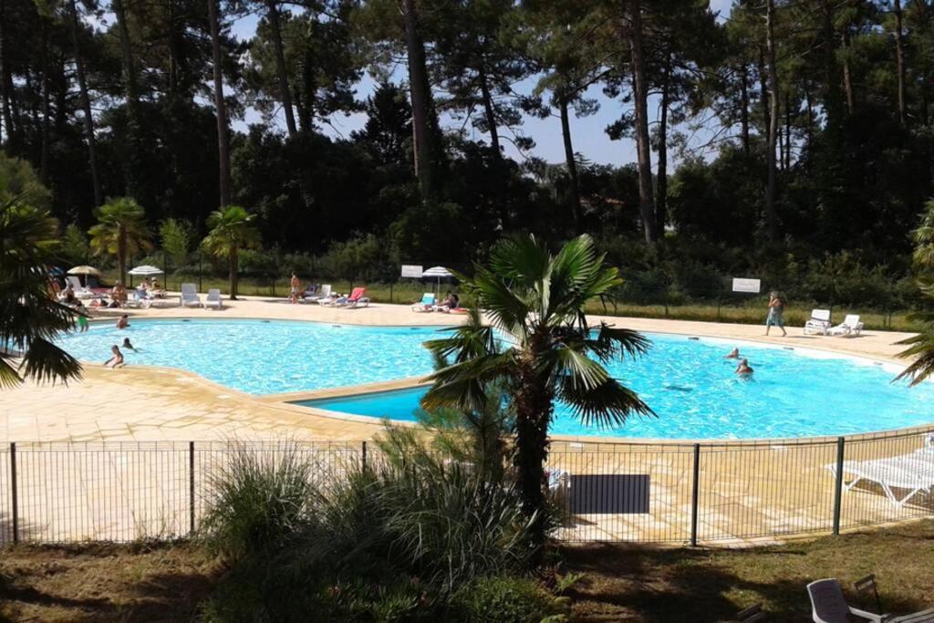 T2 Antigua Ondres Plage Avec Piscine Et Tennis Екстериор снимка